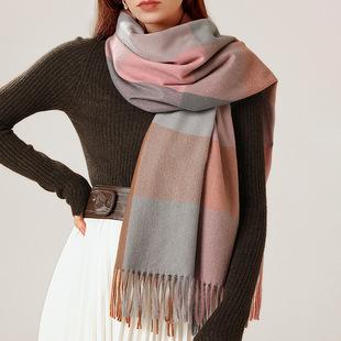 Womens Large Cashmere Scarf